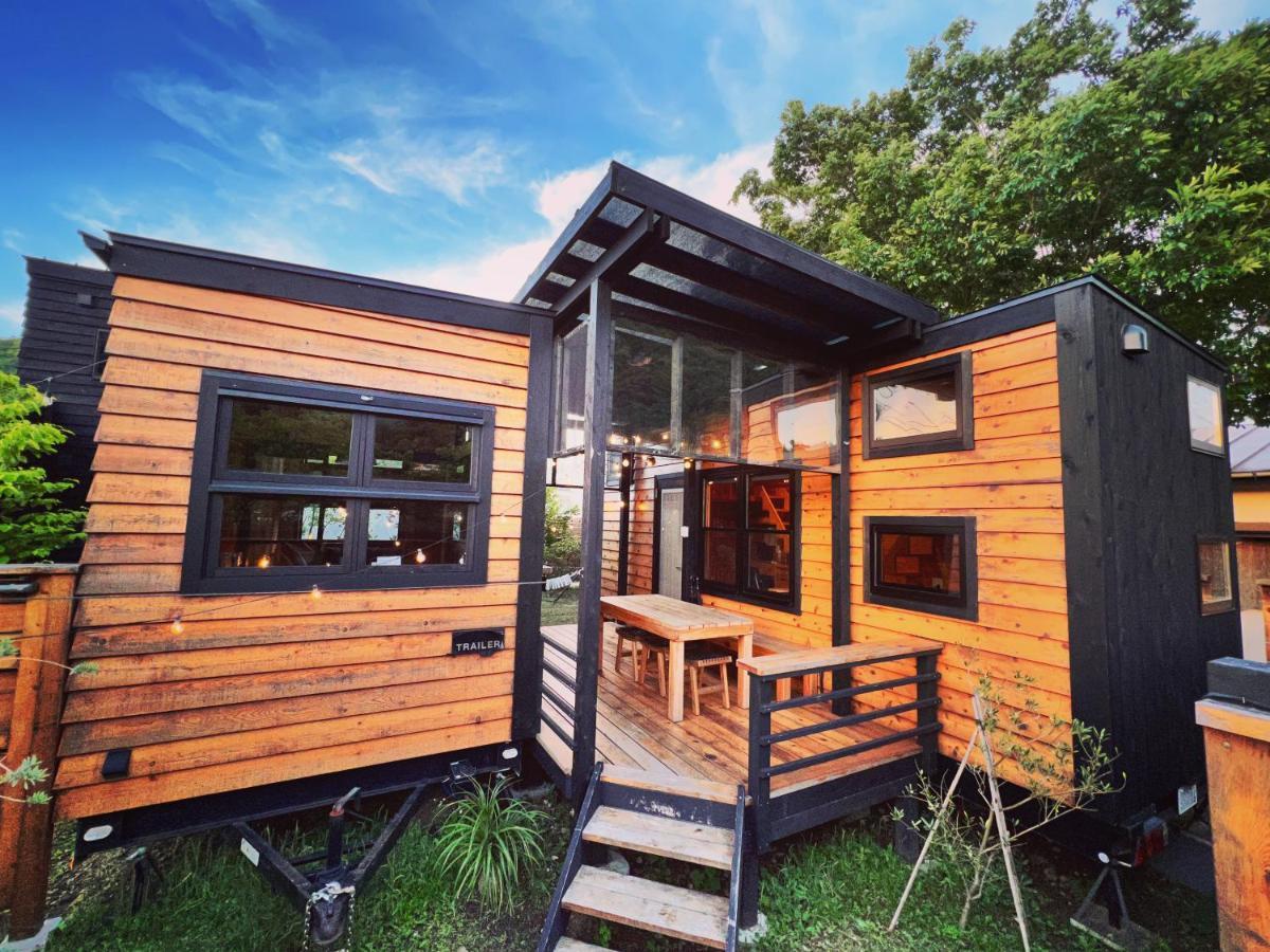 Tiny Base The River House & Trailer Kawazu Exteriör bild